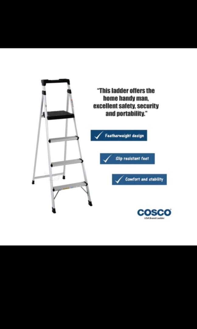 Cosco 4 Step Ladder, Furniture & Home Living, Home Improvement