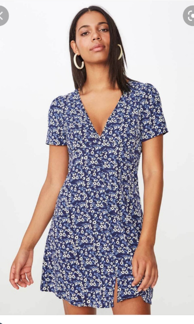 Cotton on floral dress sale