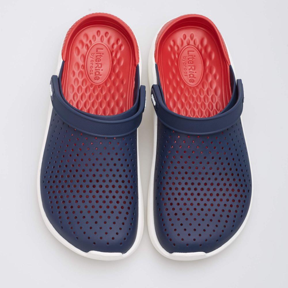 crocs literide red