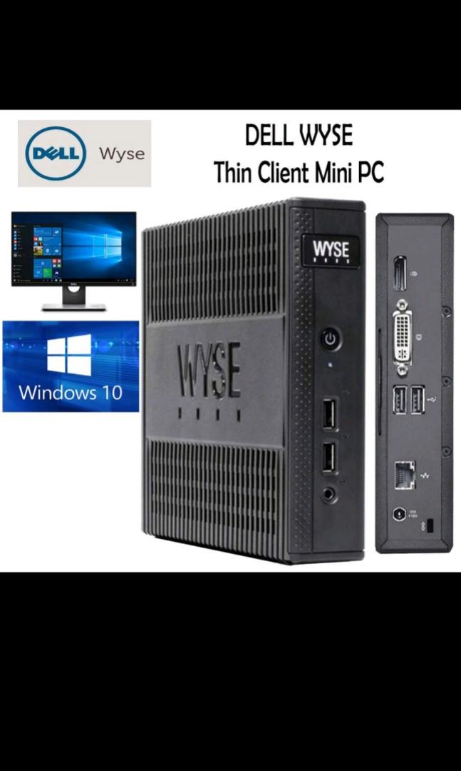 DELL WYSE 5010 Thin Client Mini PC CPU AMD Dual Core 4GB/120GB SSD HD6250  Windows 10, Computers & Tech, Desktops on Carousell