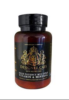 Designer Cats Supplements - High Potency Multiple Vitamin & Mineral