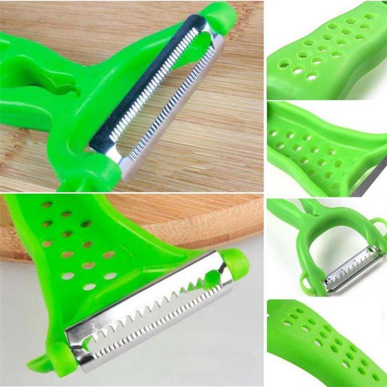 1PCS Stainless Steel Dual Blade Vegetable Peeler - Commercial Grade Julienne  Cutter, Slicer, Shredder, Scraper - Fruit, Potatoes, Carrot, Cucumber -  Kitchen, Home Staple - Housewarming Gift