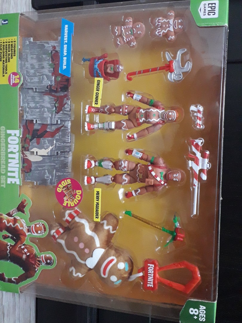 Fortnite Gingerbread Set, Hobbies & Toys, Toys & Games on Carousell