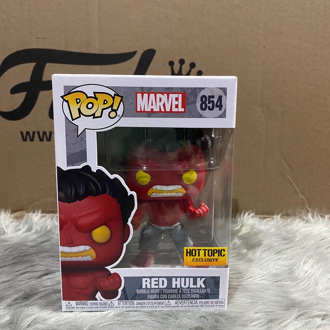 red hulk hot topic pop