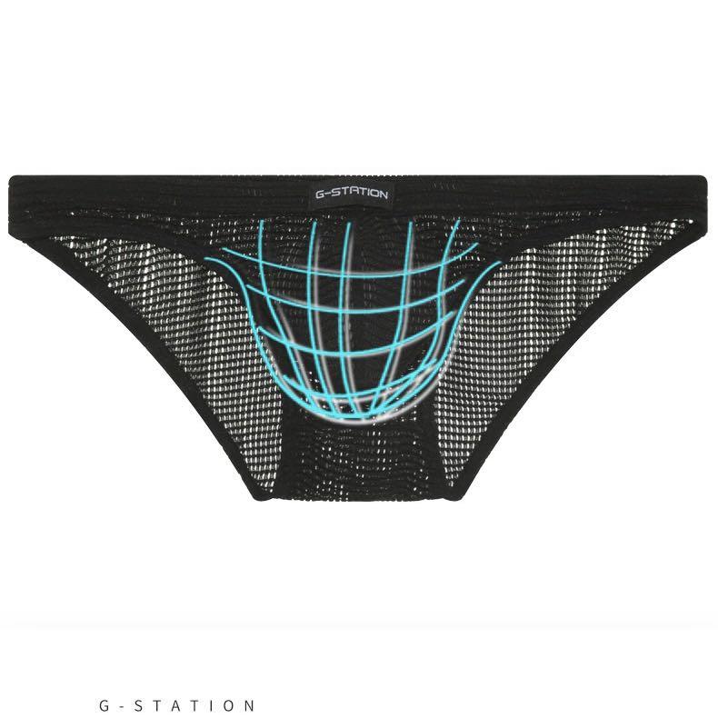 G station Men mesh net see thru Underwear, Men's Fashion, Bottoms, New ...