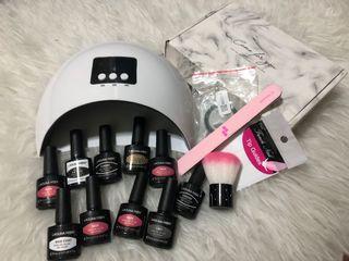 Nail lamp with Accessories 