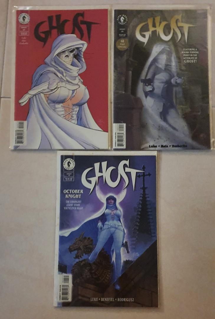 Ghost (Category: Comics & Manga) located in Singapore. Submitted by pinkytoh (Listing ID 1112433875, Image 4). Description: $5 per copy. Condition is like new. Very well kept..