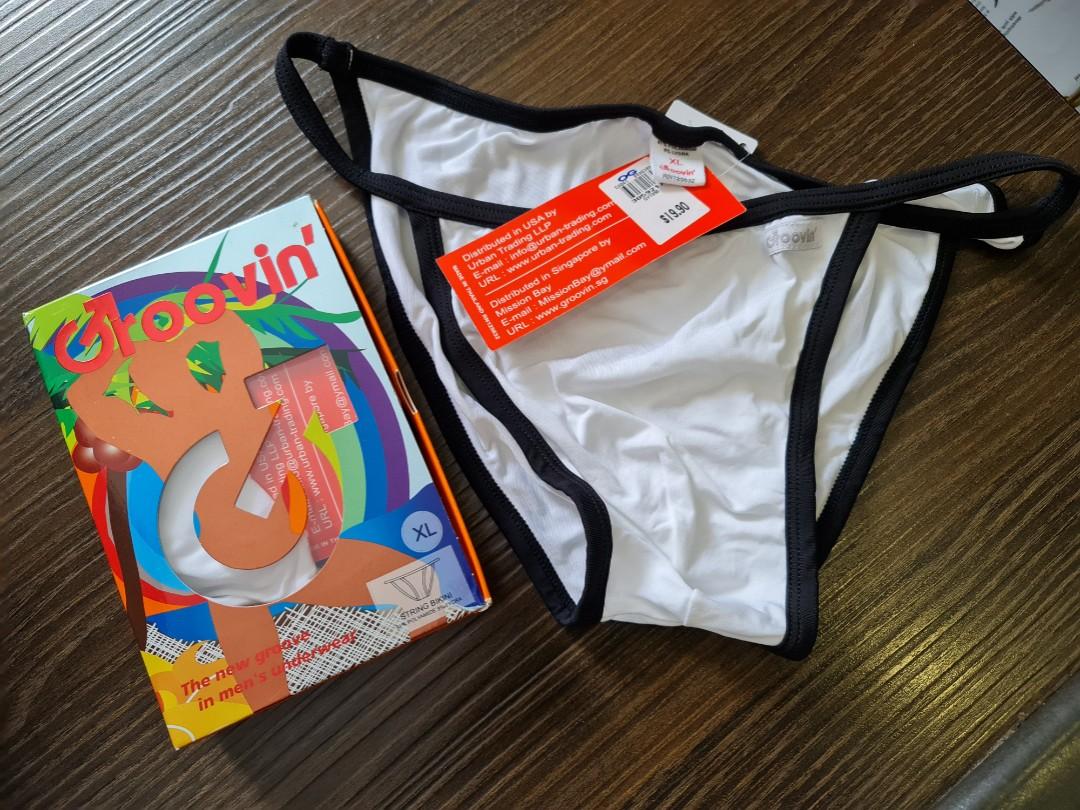 Groovin string bikini, Men's Fashion, Bottoms, New Underwear on Carousell