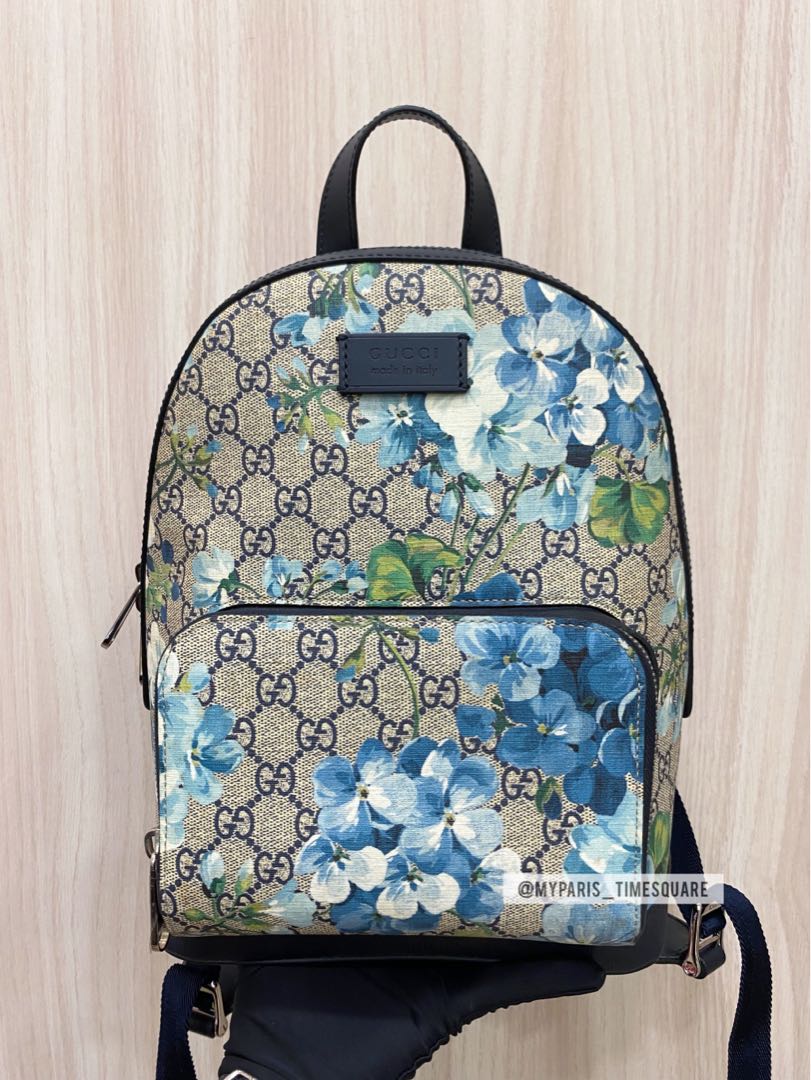 Gucci bloom clearance backpack blue
