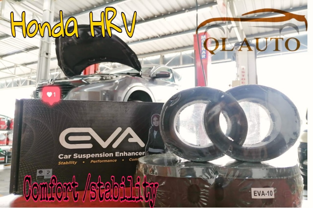 Honda Hrv Installing Eva Coil Spring Buffer, Auto Accessories on Carousell