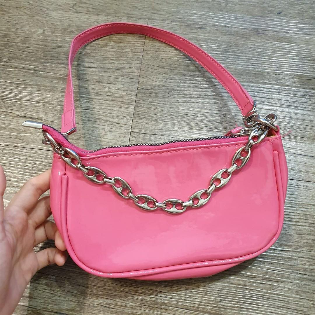 Roma Light Pink Croc Print Shoulder Bag | Women's Bags | MissyEmpire |  Missy Empire – MISSYEMPIRE