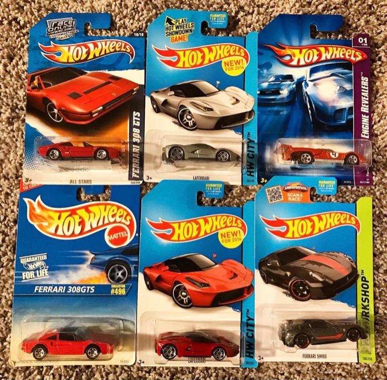Hot Wheels Ferrari Bundle of 4 - munimoro.gob.pe