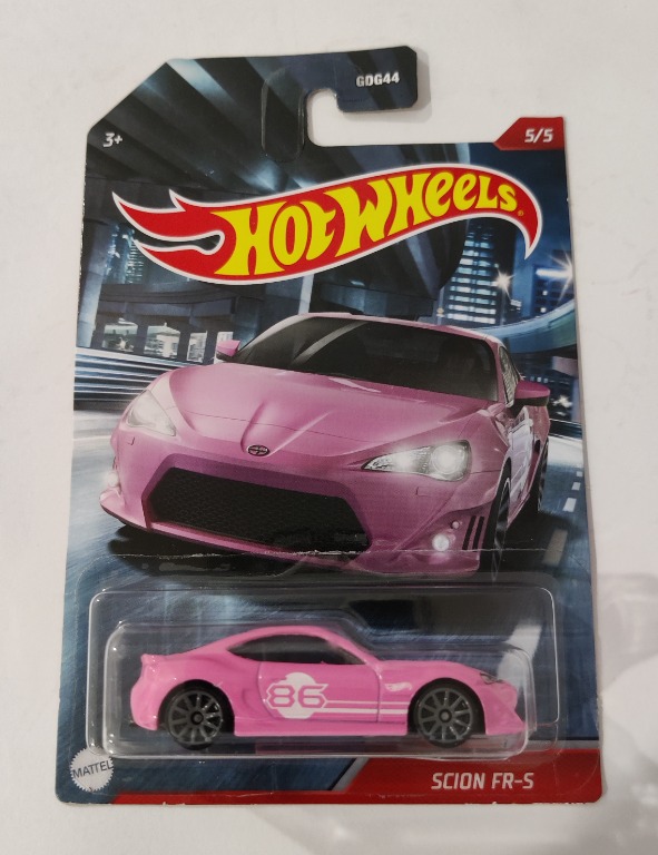 f Hot Wheels Scion FR S Toyota Subaru pink 5 5 Hobbies