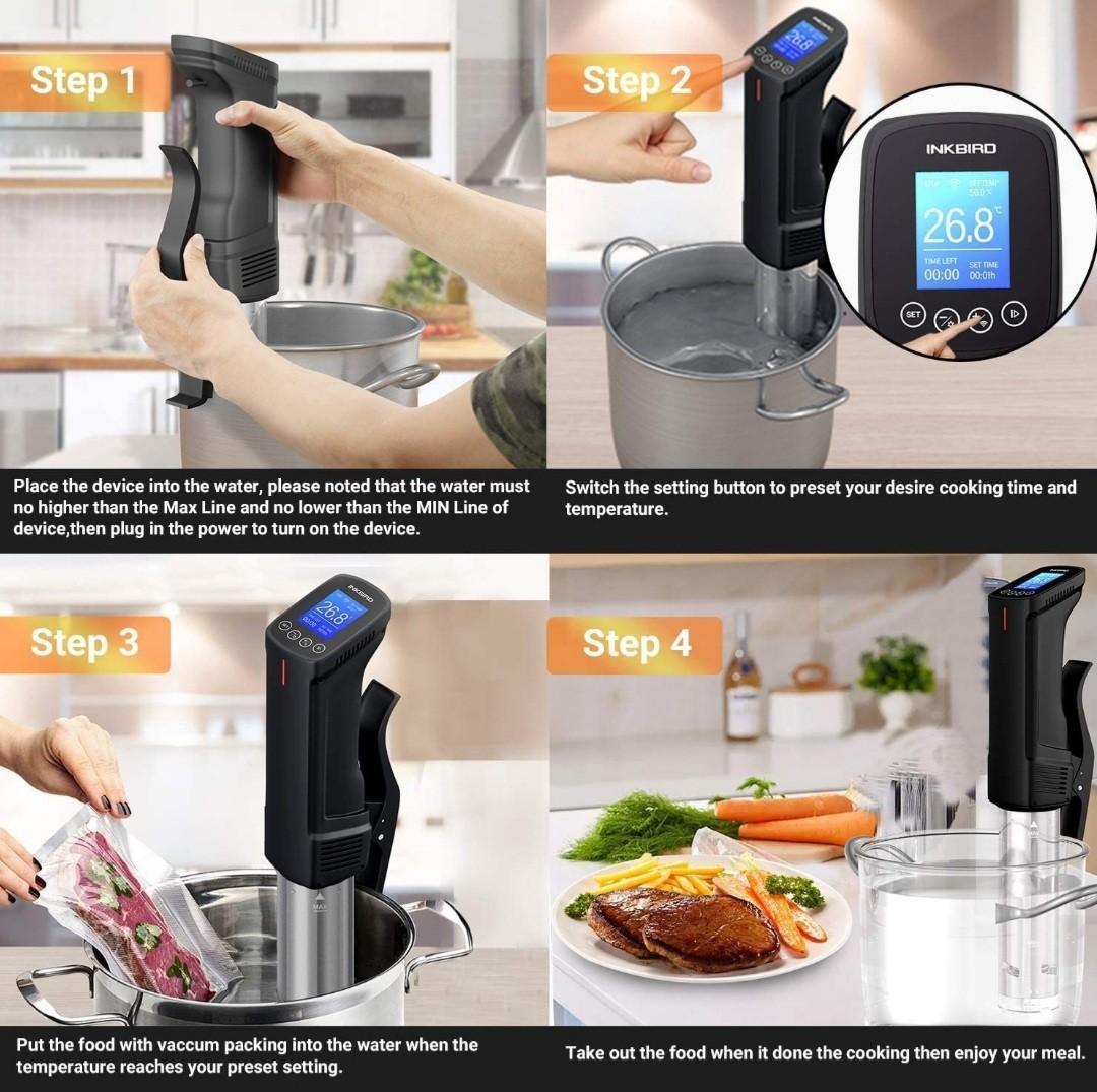 inkbird wifi sous vide precision cooker
