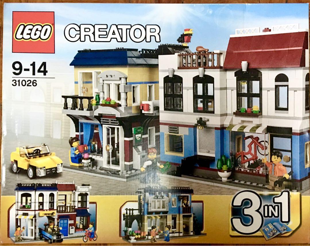 Lego Creator 31026 Bike Shop & Cafe *Retired Set*, Hobbies & Toys 