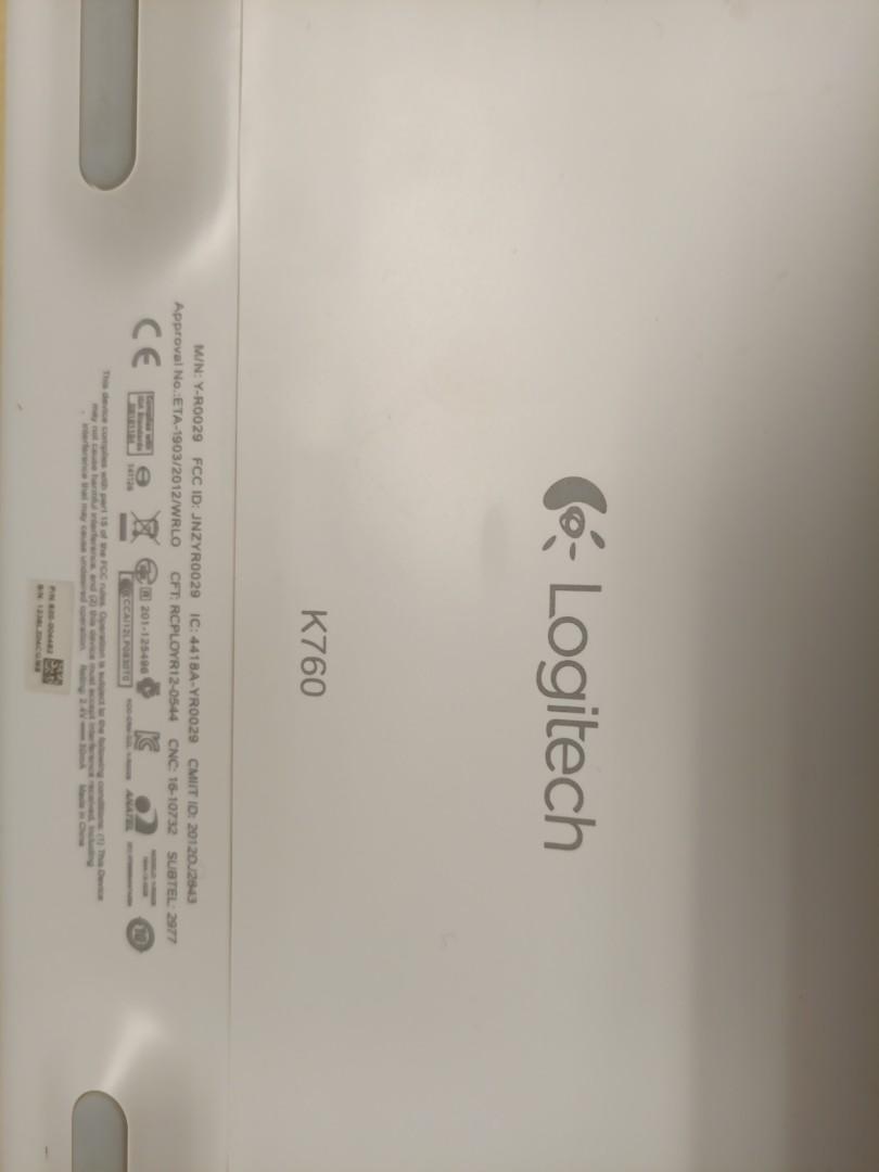 Logitech k760, Computers & Tech, Parts & Accessories, Computer Keyboard ...