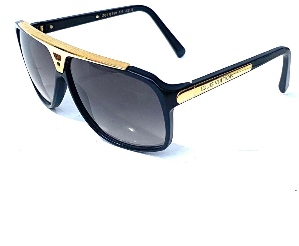 Louis Vuitton Black Acetate Frame Evidence Millionaire Sunglasses Z0105W -  Yoogi's Closet