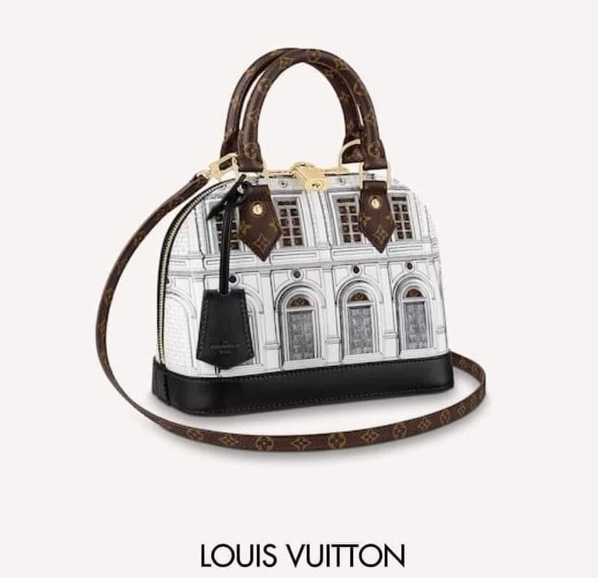 3D Model Collection Louis Vuitton Alma BB Bag VR / AR / low-poly