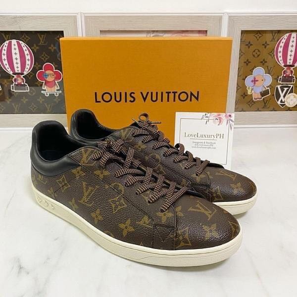 Louis Vuitton Luxembourg Sneaker, Brown, 8