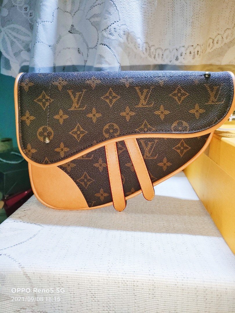 Louis Vuitton Saddle bag Womens slant shoulder broadband bag fashion   Bags Bags women Vuitton