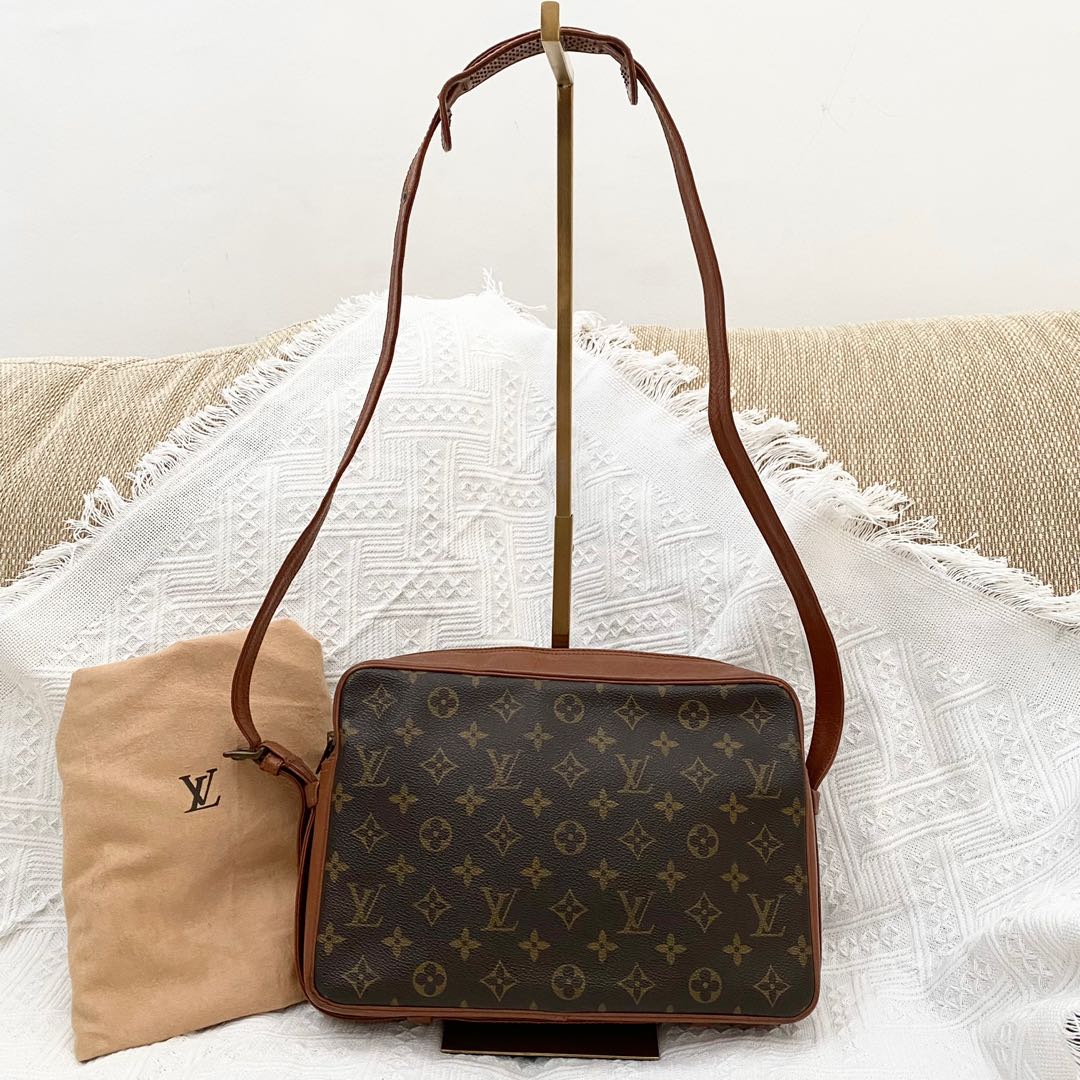 Vintage The French Company for Louis Vuitton Monogram Canvas Crossbody Bag