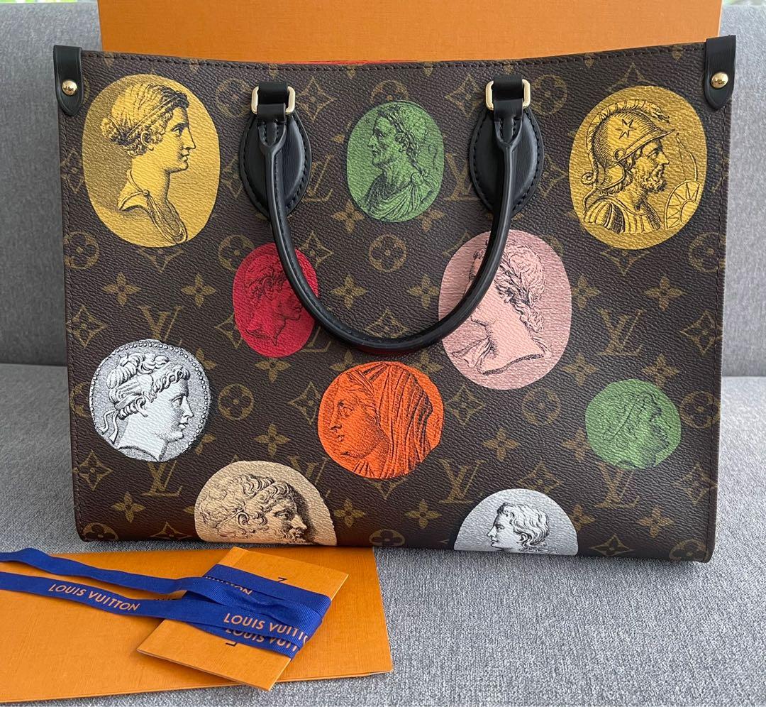 Louis Vuitton Monogram Cameo x Fornasetti Capsule OTG MM Bag