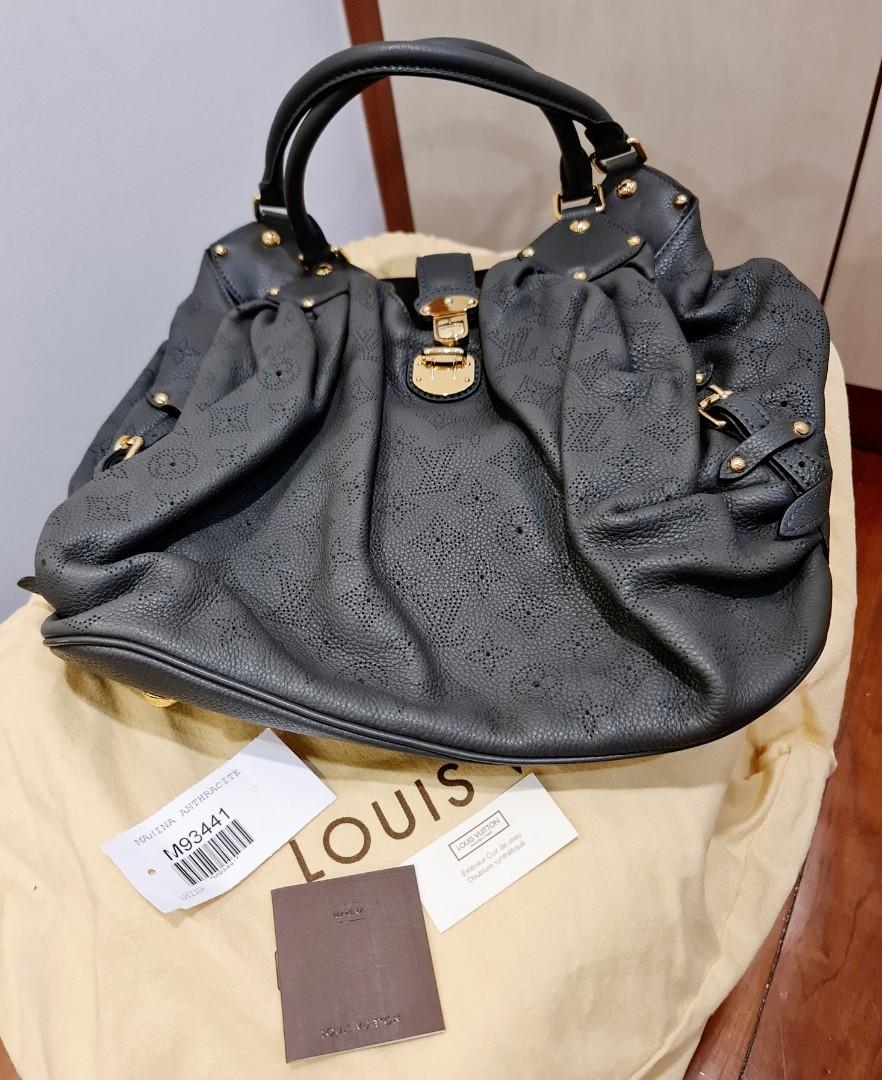 LV Louis Vuitton Mahina Leather Tote, Luxury, Bags & Wallets on Carousell