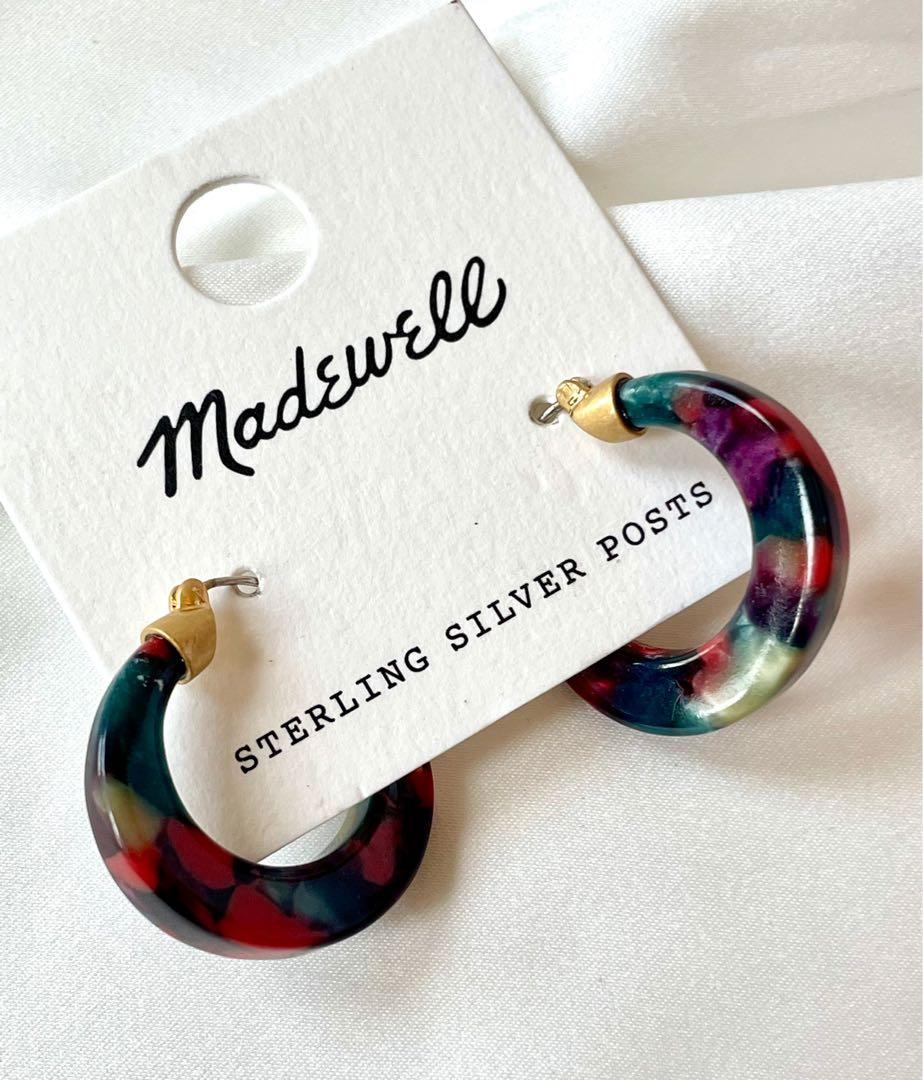 Madewell new arrivals resin earrings