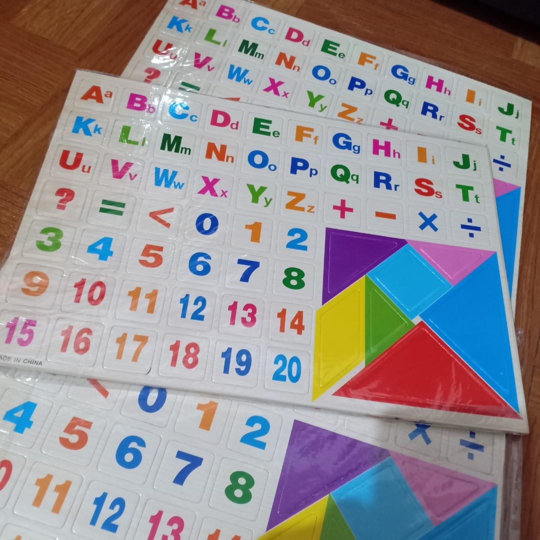 Magnetic letters and numbers for kids Hobbies Toys Books