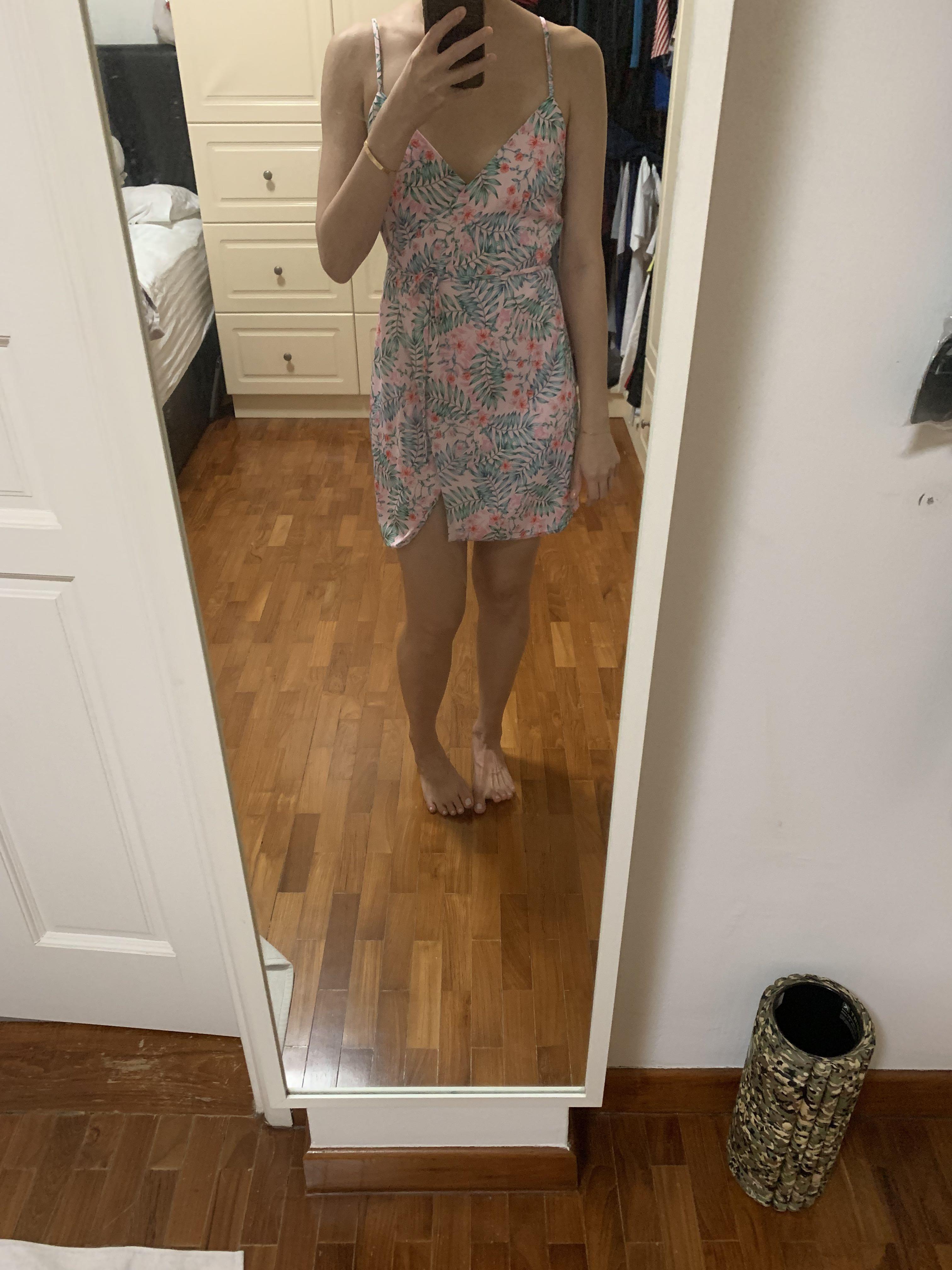 Majorelle Nina Dress in Pink Tropical Women s Fashion Dresses
