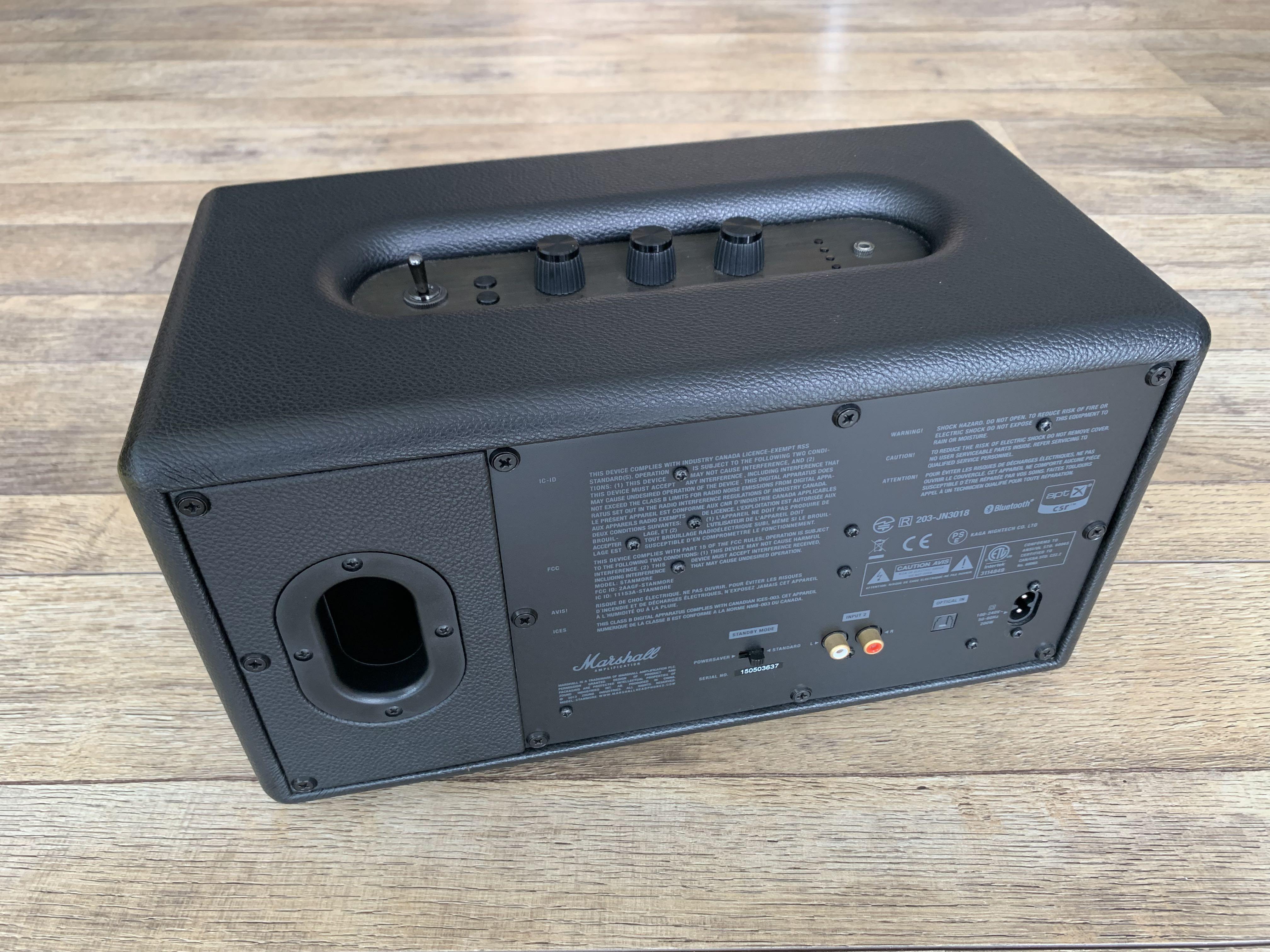 Marshall stanmore pitch black deals