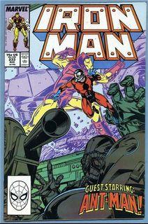 Marvel Comics: Iron Man #s 233-235 (Guest Starring: Spider-Man and Ant-Man)