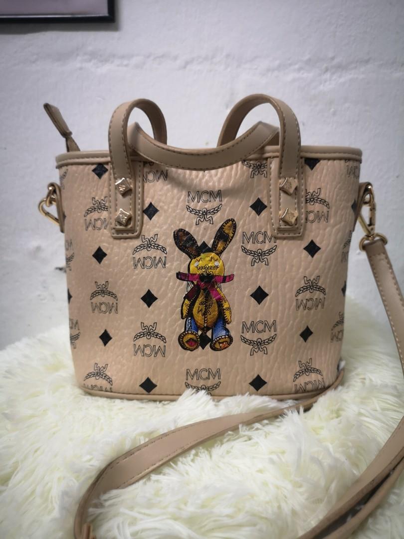 MCM mini tote bag Rabbit Limited
