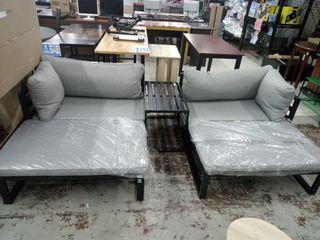 Metal sofa