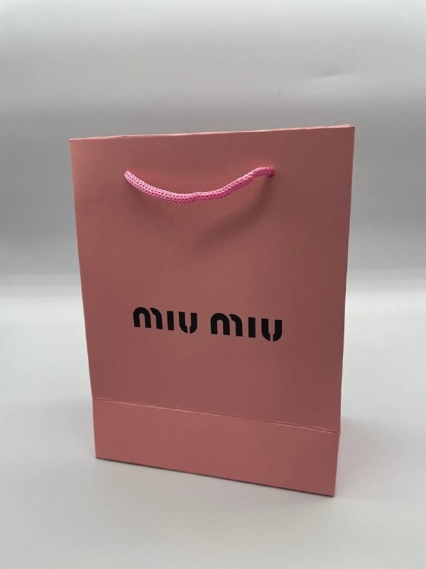 Miu miu paper bag store