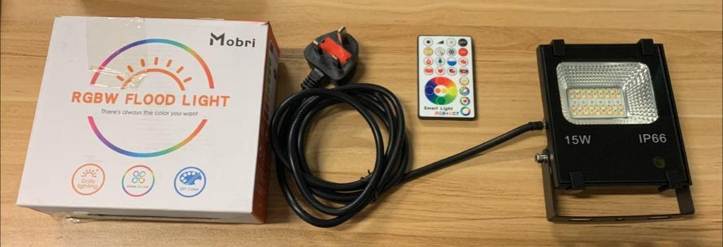 Mobri 15w led floodlight best sale