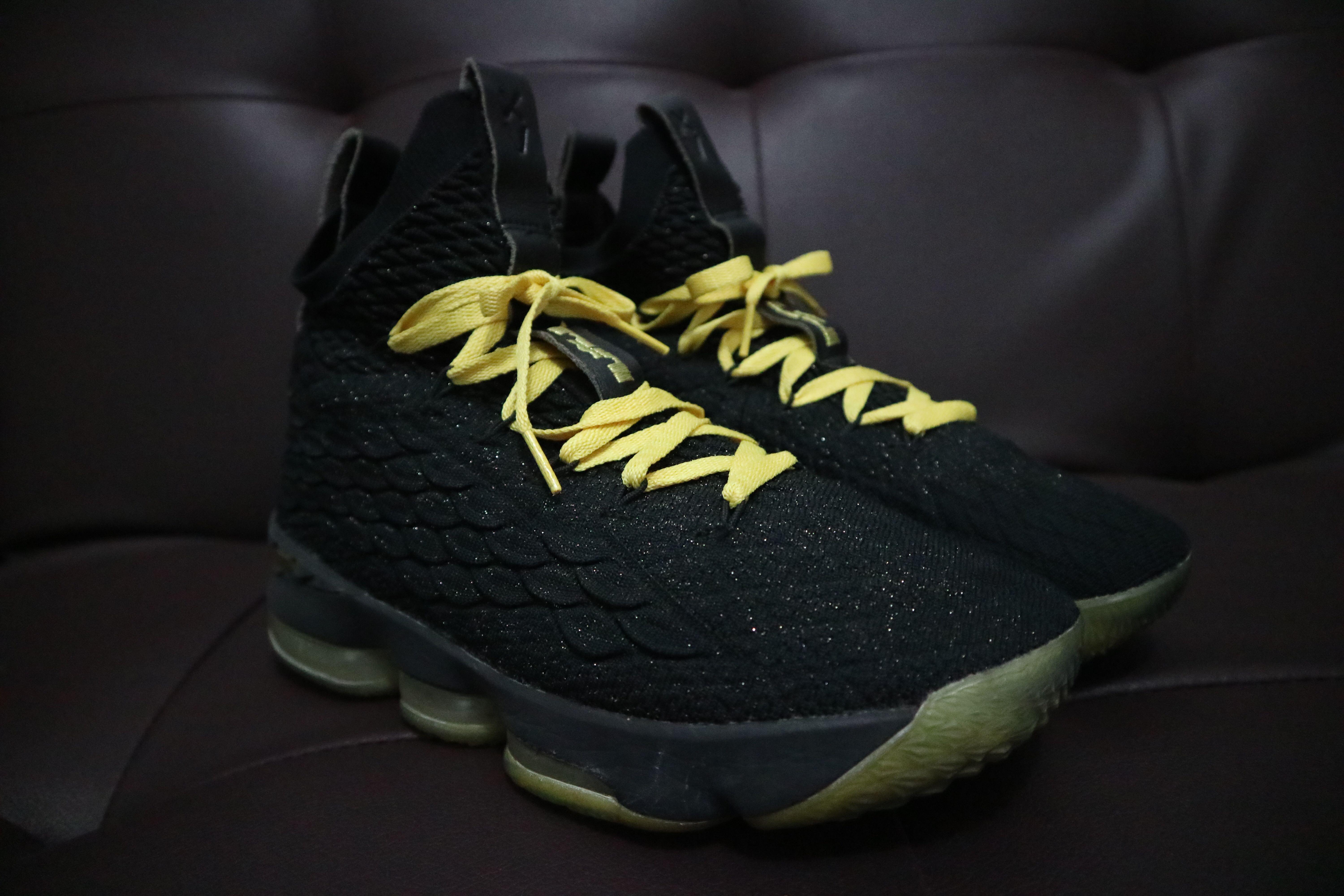 lebron 15 yellow