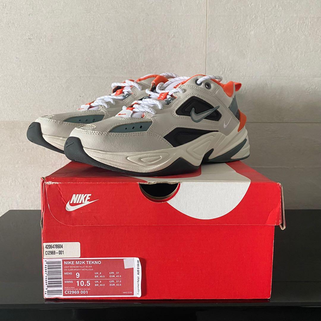 m2k tekno light bone turf orange
