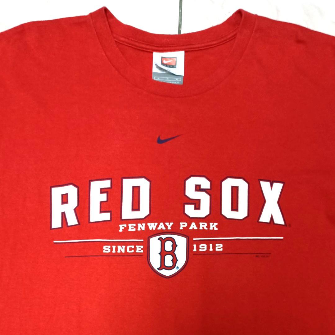 Nike MLB Boston Red Sox Shirt, Men's Fashion, Tops & Sets, Tshirts & Polo  Shirts on Carousell