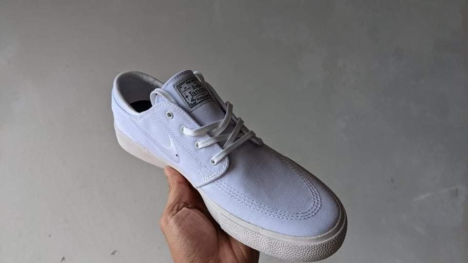 Nike SB Zoom Stefan Janoski All White Men s Fashion Footwear