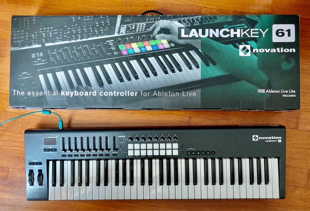 Novation launchkey 61 mk2 ノベーション MIDI DTM・DAW Novation