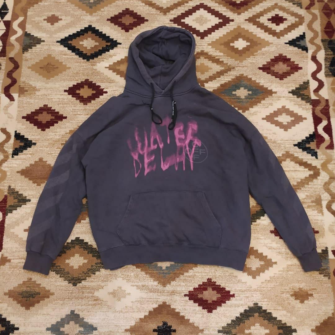 Off white hotsell water delay hoodie