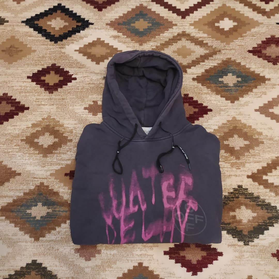 Water delay 2024 off white hoodie