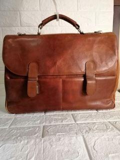 Paragon Mens Leather Briefcase Bag
