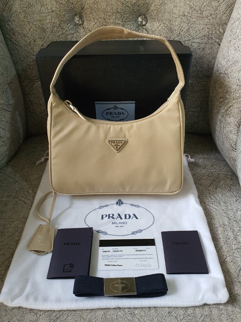 Prada Re-Edition Shoulder Bag, Luxury, Bags & Wallets on Carousell