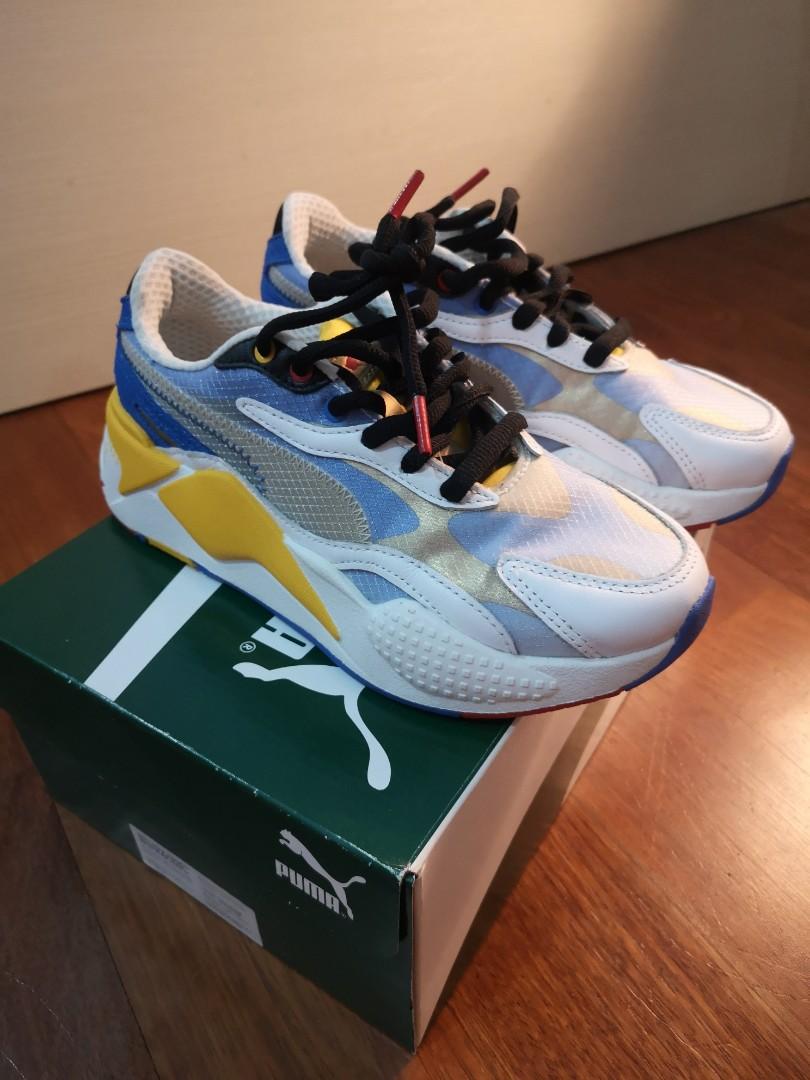 PUMA RS X3 Sonic Color Jr Shoes UK 3 Women s Fashion Footwear