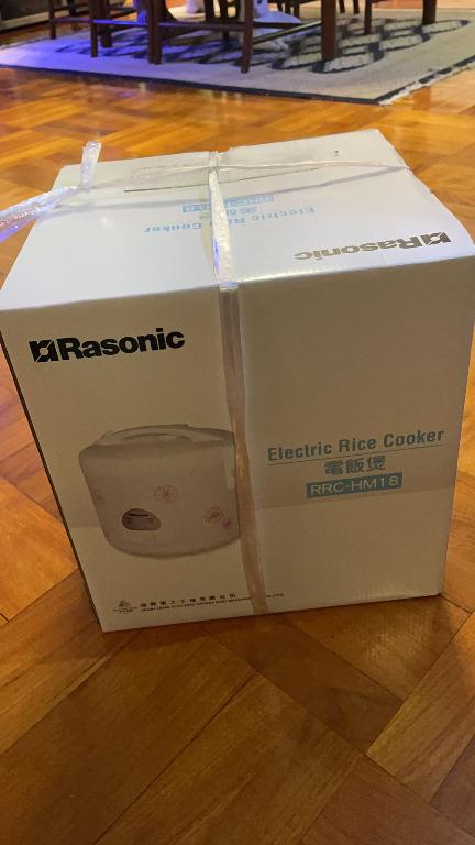 Rasonic Electric Rice Cooker RRC-HM18, 家庭電器, 廚房電器, 鍋具 - Carousell