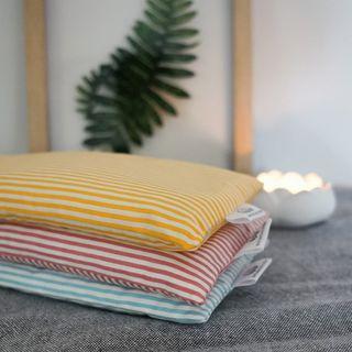 Relaxing Eye Pillow For Rest, Relaxation, Meditation, Sleep (Stripes Series) Extra Comfort Size