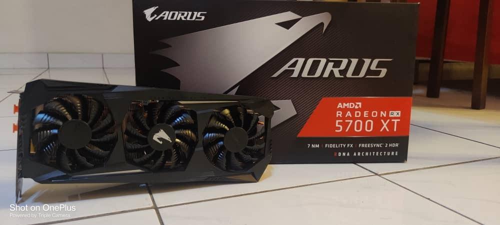 Rx 5700 xt Gigabyte Aorus Rx 5700xt Computers Tech Parts