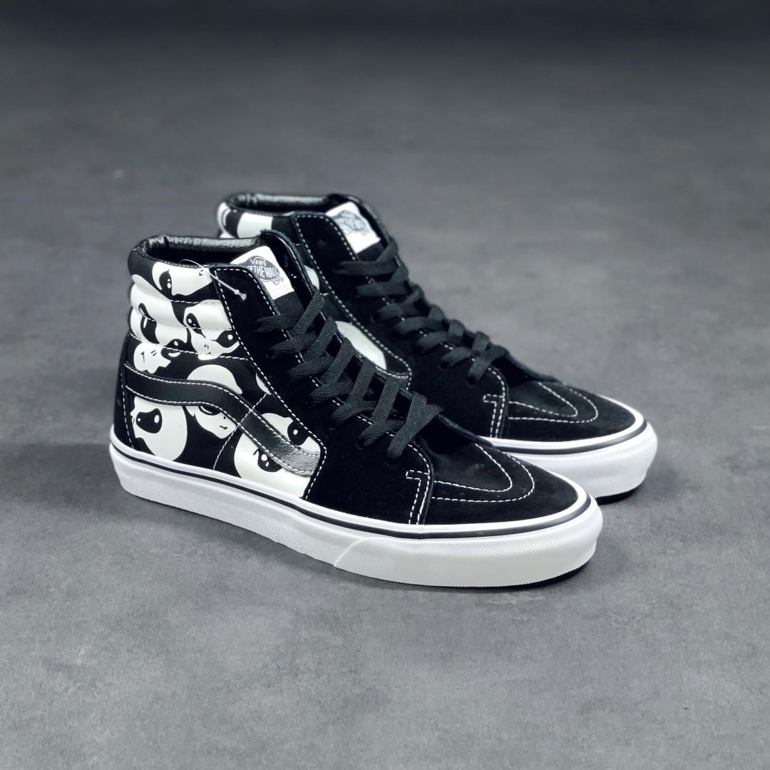 alien high top vans